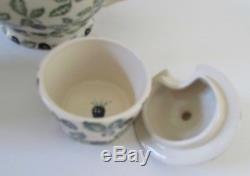 Rare VTG Emma Bridgewater Blackberry 3.25 Pint Teapot 3 Piece Set