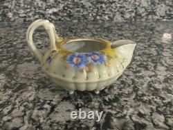 Rare Vintage Japonica GY Tea Set Teapot, Sugar Bowl & Creamer Floral Pattern