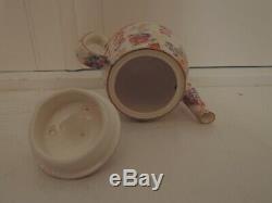 Rare! Vintage Royal Winton Chintz Cotswold Breakfast Set Teapot Tea For One