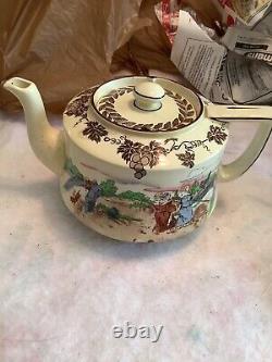 Rare, Vintage, Tea set, Tea pot, sugar, creamer, Late Foley Shelley England