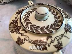 Rare, Vintage, Tea set, Tea pot, sugar, creamer, Late Foley Shelley England