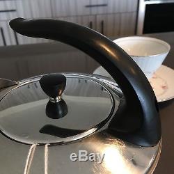 Revere Ware 6 Cup Teapot Sugar Creamer Set Tray Mid Century Modern Art Deco Tea