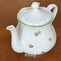 Richard Ginori Antico Eden teapot set USED from JAPAN F/S