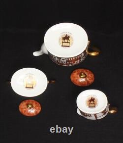 Richard Ginori Teapot Sugar Pot Creamer Set Jubileo Collection