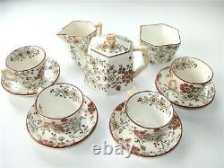 Ridgways Stoke on Trent Persia Child's Tea Set 11 pieces Lovely Antique 1880s