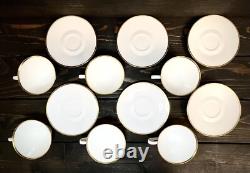 Rosenthal Continental Gold Banded Mid-Century Modern Coffee Tea 41pc Set For 12