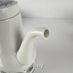 Rosenthal Tea Set Tapio Wirkkala Ice Blossom 5 Cups Luncheon Plate Pot Saucer
