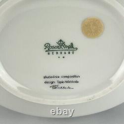 Rosenthal Tea Set Tapio Wirkkala Ice Blossom 5 Cups Luncheon Plate Pot Saucer