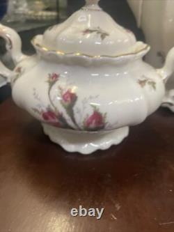 Rosenthal Tea-set moss rose pompador ivory china coffee teapot sugar Creamer set