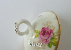 Royal Albert American Beauty Bone China Teapot Milk Jug Sugar Bowl Set