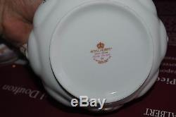 Royal Albert Bone China Lady Carlyle 3 Piece Tea Set Tea Pot Creamer Sugar Box