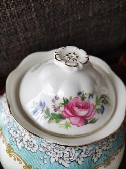 Royal Albert Enchantment Teapot Sugar Pot Cream Pot Set of 3