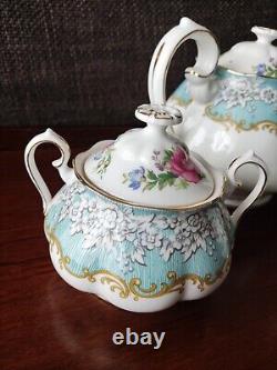 Royal Albert Enchantment Teapot Sugar Pot Cream Pot Set of 3