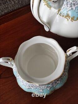 Royal Albert Enchantment Teapot Sugar Pot Cream Pot Set of 3