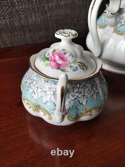 Royal Albert Enchantment Teapot Sugar Pot Cream Pot Set of 3