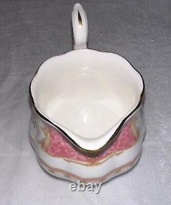 Royal Albert Lady Carlyle Tea Pot Warmer Creamer & Sugar Set MINT CONDITION