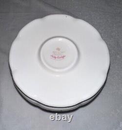 Royal Albert Lady Carlyle Tea Pot Warmer Creamer & Sugar Set MINT CONDITION