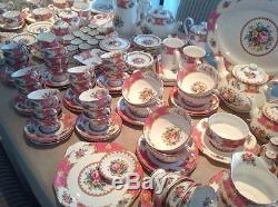 Royal Albert' Lady Carlyle' Tea Set & Tableware English Bone China