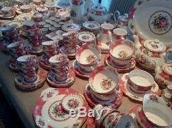 Royal Albert' Lady Carlyle' Tea Set & Tableware English Bone China