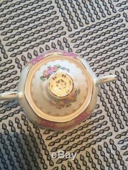 Royal Albert Lady Carlyle Tea Set Tea pot Sugar And Creamer Excellent Condition