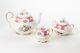 Royal Albert Lady Carlyle Teapot Creamer And Sugar. 3 Pc. New