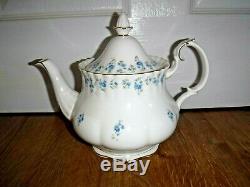 Royal Albert Memory Lane 21 Piece Tea Set Inc Teapot 1st Excellent