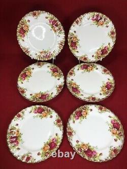 Royal Albert Old Country Roses 23 Pc Tea Set Teapot, 6x Cup Trios England