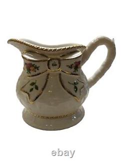 Royal Albert Old Country Roses Basket Weave 3 piece Tea Set Teapot Sugar Creamer