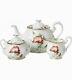 Royal Albert Tea Set Teapot Sugar Bowl Cream Jug 1970's Poppy New 100 Years