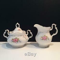 Royal Alberty Tranquillity Lot 6 Cup Teapot Cream & Covered Sugar Set Ch5336