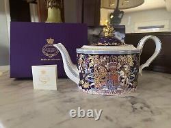 Royal Collection Trust Longest Reigning Monarch Tea Pot NIB