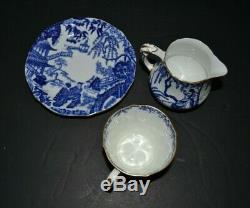 Royal Crown Derby Blue Mikado Tea Set