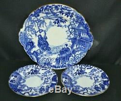 Royal Crown Derby Blue Mikado Tea Set