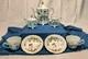 Royal Crown Spring Time 2357 Coffee Pot With Creamer/sugar/ 2 Cups And Saucers