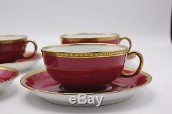 Royal Doulton 1920s Savoy Hotel London 24 Piece Tea Set, Teapot, Cups, Saucers