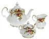 Royal Doulton 652383203570 Old Country Roses 3-piece Tea Set