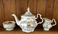 Royal Doulton Brambly Hedge Teapot with Sugar and Creamer Set