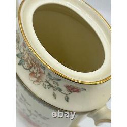 Royal Doulton Minton Jasmine Coffee / Tea Set Made in England Pot Creamer Sugar