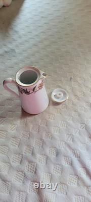 Royal Dulton Miramont Hand Painted tea pot and creamer
