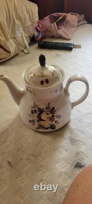 Royal Dulton Miramont Hand Painted tea pot and creamer