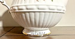 Royal Tara Fine Bone China Harmony Tea Pot Open Sugar & Creamer Set Discontinued