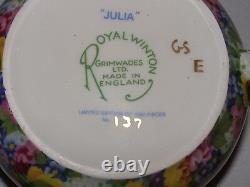 Royal Winton Stacking Teapot Set Julia Limited Edition No. 137 of 1000