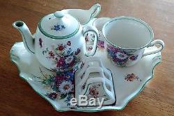 Royal Winton Vintage Rutland Chintz pattern 7pc Tea pot & Breakfast Set 1930's