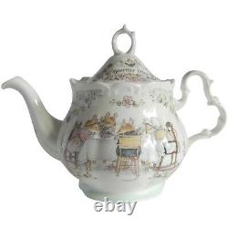 Royal doulton brambly hedge full miniature tea set rare tea pot cake plate