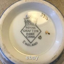Royal grafton fine bone china ashley tea/luncheon set mint