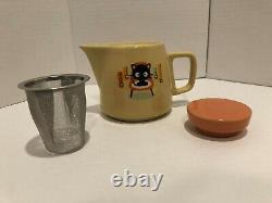 SANRIO CHOCOCAT Tea Pot Teapot & Mugs Set VERY RARE Choco Cat