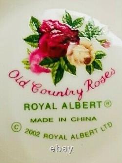 SET Royal Albert Old Country Roses Chintz Teapot teacup saucer with spoons