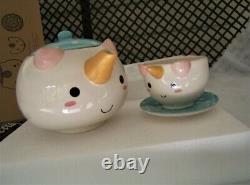 SMOKO Elodie Unicorn Tea Set withTeapot, Cup & Saucer, PlaySet Drink ware
