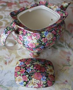 STAFFORDSHIRE Late Athena Tea Pot & Lid Floral Chintz Florence by Royal Winton