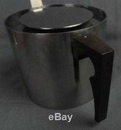 STELTON Stainless Steel CYLINDA-LINE Teapot ARNE JACOBSEN Design Denmark
